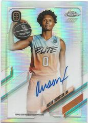 Ausar Thompson Basketball Cards 2021 Topps Chrome OTE Overtime Elite Autographs Prices