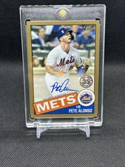 Pete Alonso [Gold] #85A-PAL Baseball Cards 2020 Topps 1985 35th Anniversary Autographs Prices