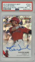 Taylor Ward [Atomic Refractor] Baseball Cards 2015 Bowman's Best of Autographs Prices
