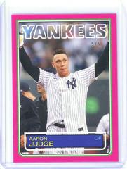 Aaron Judge [Pink] #1 Baseball Cards 2022 Topps Throwback Thursday Prices