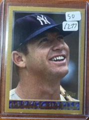 Mickey Mantle [Gold] Baseball Cards 2006 Topps Mantle Collection Prices