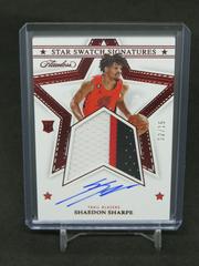 Shaedon Sharpe [Ruby] #12 Basketball Cards 2022 Panini Flawless Star Swatch Signature Prices