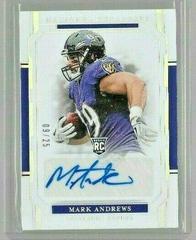 Mark Andrews [Autograph Holo Silver] #118 Football Cards 2018 National Treasures Prices
