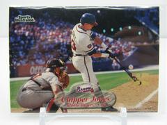 Chipper Jones [Extra Edition 1 of 1] Baseball Cards 1998 Sports Illustrated Prices