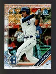 Jose de la Cruz [Purple Refractor] Baseball Cards 2019 Bowman Mega Box Chrome Prices