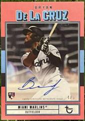 Bryan De La Cruz [Red] #AC-BD Baseball Cards 2022 Topps Brooklyn Collection Autographs Prices