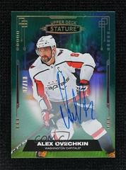 Alex Ovechkin [Photo Variant Autograph Green] #26 Hockey Cards 2021 Upper Deck Stature Prices