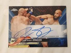 Demetrious Johnson [Blue Wave] #FA-DJ Ufc Cards 2018 Topps UFC Chrome Autographs Prices