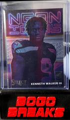 Kenneth Walker III #NI-17 Football Cards 2022 Panini Select Neon Icons Prices