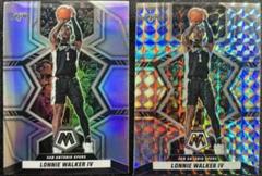 Lonnie Walker IV [Silver] Basketball Cards 2021 Panini Mosaic Prices