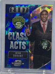 Kevin Durant [Blue Cracked Ice] #5 Basketball Cards 2018 Panini Contenders Optic Class Acts Prices