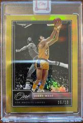 Jerry West [Gold] Basketball Cards 2020 Panini One and One Prices