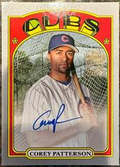 Corey Patterson [Silver] #72FF-CP Baseball Cards 2022 Topps Archives 1972 Fan Favorites Autographs Prices
