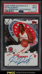 Kevin Durant [Autograph] #B19 Basketball Cards 2006 Topps McDonald's All American Prices