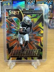 Charles Woodson [Tie Dye] #TUR-24 Football Cards 2021 Panini Select Turbocharged Prices