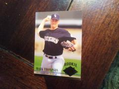Mark Thomason Baseball Cards 1994 Ultra All Rookies Prices