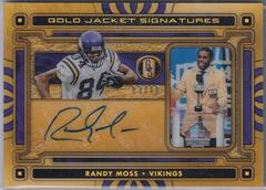 Randy Moss #GJS-RM Football Cards 2023 Panini Gold Standard Jacket Signatures Prices