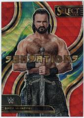 Drew McIntyre [Red Wave] #7 Wrestling Cards 2023 Panini Select WWE Sensations Prices