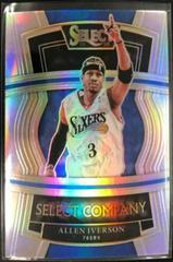 Allen Iverson [Silver Prizm] Basketball Cards 2021 Panini Select Company Prices