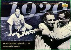 Lou Gehrig [125th Anniversary] Baseball Cards 1994 Upper Deck All Time Heroes Prices