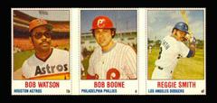 Bob Boone, Bob Watson, Reggie Smith [Hand Cut Panel] Baseball Cards 1978 Hostess Prices