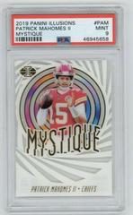 Patrick Mahomes II [Gold] #PAM Football Cards 2019 Panini Illusions Mystique Prices