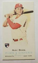 Alec Bohm #MRD-4 Baseball Cards 2021 Topps Allen & Ginter Mini Rookie Design Variations Prices