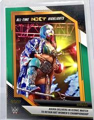 Asuka [Green] Wrestling Cards 2022 Panini NXT WWE All Time Highlights Prices