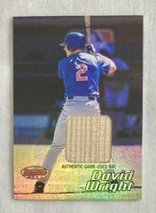 David Wright [Game Bat] #113 Baseball Cards 2002 Bowman's Best Prices