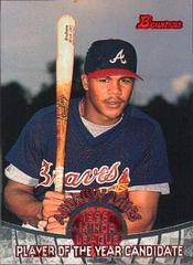 Andruw Jones #POY1 Baseball Cards 1996 Bowman Minor League Poy MVP Prices