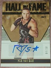 Rob Van Dam [Gold] Wrestling Cards 2022 Panini Chronicles WWE Hall of Fame Autographs Prices