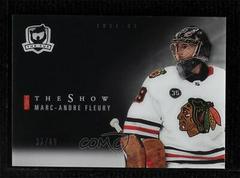 Marc Andre Fleury Hockey Cards 2021 Upper Deck The Cup Show Black Prices