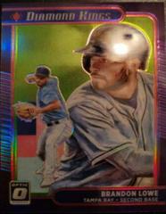 Brandon Lowe [Green] Baseball Cards 2021 Panini Donruss Optic Prices