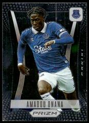 Amadou Onana #17 Soccer Cards 2023 Panini Prizm Premier League Flashback Prices