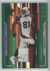 Anquan Boldin [Materials Emerald] Football Cards 2005 Leaf Rookies & Stars Longevity Prices
