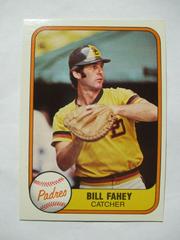 Bill Fahey #490 Baseball Cards 1981 Fleer Prices