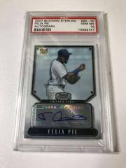 Felix Pie [Autograph] #BS-FP Baseball Cards 2007 Bowman Sterling Prices
