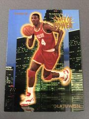 Hakeem Olajuwon #20 Basketball Cards 1993 Fleer Tower of Power Prices
