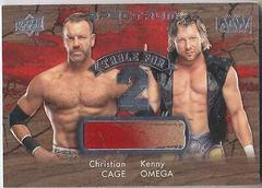 Christian Cage, Kenny Omega Wrestling Cards 2021 Upper Deck AEW Spectrum Table for 2 Relics Prices