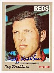 Ray Washburn Baseball Cards 2019 Topps Heritage Real One Autographs Prices