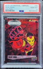 Iron Man [Molten] Marvel 2015 Upper Deck Vibranium Prices