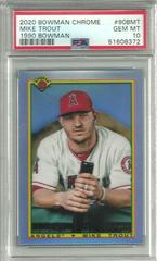 Mike Trout #90B-MT Baseball Cards 2020 Bowman Chrome 1990 Prices