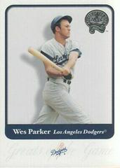 Wes Parker Baseball Cards 2001 Fleer Greats Prices