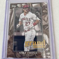Mike Trout [Gold] Baseball Cards 2024 Topps Grand Gamers Prices