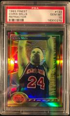 Chris Mills [Refractor] Basketball Cards 1993 Finest Prices