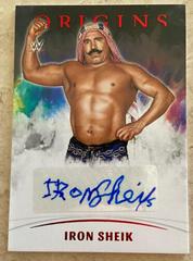 Iron Sheik [Red] Wrestling Cards 2022 Panini Chronicles WWE Origins Autographs Prices