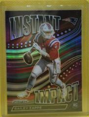Bailey Zappe #II-4 Football Cards 2022 Panini Prizm Instant Impact Prices