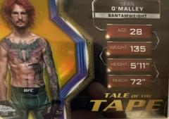 Sean O'Malley [Gold Refractor] #TFT-5 Ufc Cards 2024 Topps Chrome UFC Tale of the Tape Prices