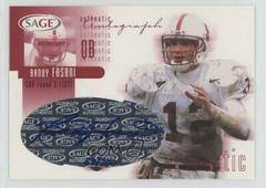 Randy Fasani [Red] Football Cards 2002 Sage Autographs Prices