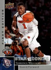 Terrence Williams #197 Basketball Cards 2009 Upper Deck First Edition Prices